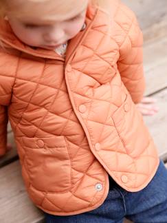 Baby Steppjacke mit Kapuze & Recyclingmaterial  [numero-image]