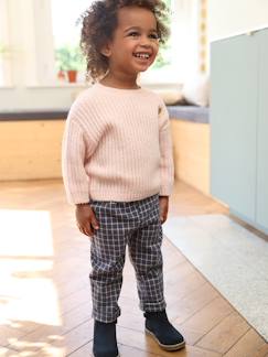 Babymode-Hosen & Jeans-Baby Sweathose mit Karomuster