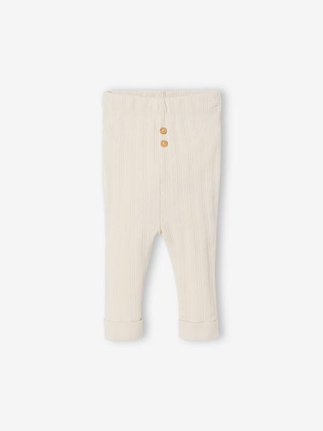 Baby-Set: Jäckchen & Hose Oeko-Tex - sand - 4