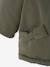 Wendbare Baby Jacke mit Kapuze, Wattierung Recycling-Polyester - khaki - 10