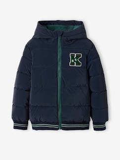 Jungenkleidung-Jungen Steppjacke, Wattierung Recycling-Polyester