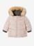 Wendbare Baby Jacke mit Kapuze, Wattierung Recycling-Polyester khaki 4