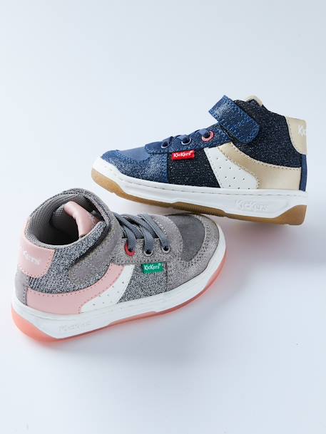 Kinder Sneakers KICKALIEN KICKERS grau+marine 14