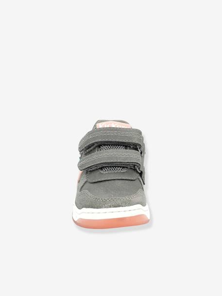 Kinder Klett-Sneakers KALIDO KICKERS beige+grau 12