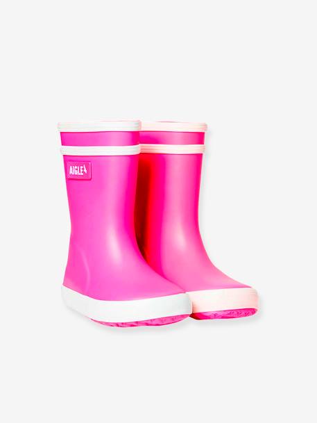 Mädchen Baby Gummistiefel BABY FLAC AIGLE gelb+rosa+rot+zartrosa 16