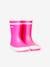 Mädchen Baby Gummistiefel BABY FLAC AIGLE gelb+rosa+rot+zartrosa 16