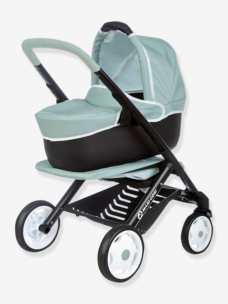 Puppenkinderwagen, 3-in-1-Kombi-Kinderwagen Maxi Cosi SMOBY grün+rosa 1