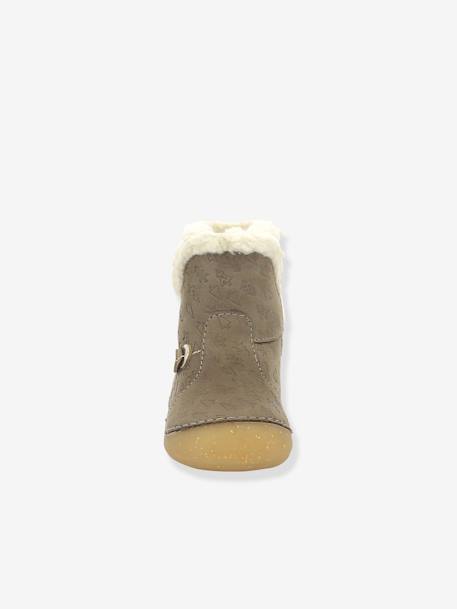 Mädchen Baby Lauflern-Boots SO WINDY KICKERS - beige+marine+rosa - 6