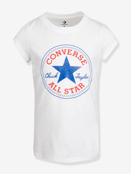 Kinder T-Shirt CHUCK PATCH CONVERSE grau+weiß 3