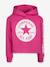 Kinder Kapuzensweatshirt CHUCK PATCH CROPPED HOODIE CONVERSE grau+rosa 8