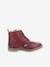 Mädchen Boots TYROL KICKERS bordeaux+schwarz 3