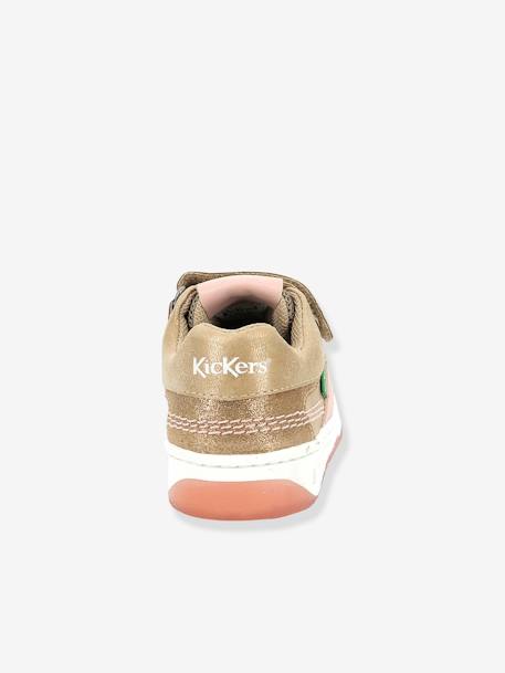 Kinder Klett-Sneakers KALIDO KICKERS beige+grau 5