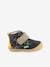 Jungen Baby Boots SABIO KICKERS marine+nachtblau 8