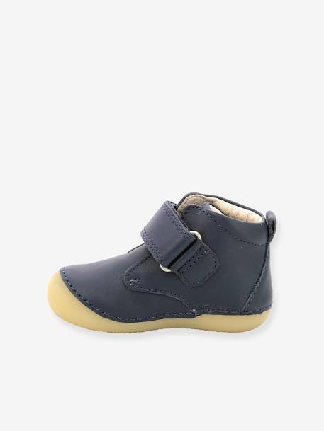 Jungen Baby Boots SABIO KICKERS marine+nachtblau 12