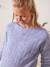 Wende-Pullover, Schwangerschaft & Stillzeit - blau+grau meliert - 6