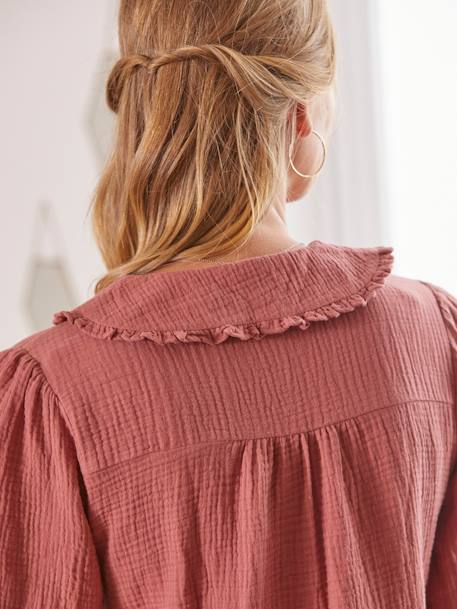 Bluse, Schwangerschaft & Stillzeit pflaume 7