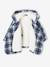 Baby Jacke mit Recyclingmaterial - dunkelblau kariert - 2