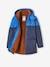 Jungen Funktionsjacke mit Recycling-Polyester blau+braun 7