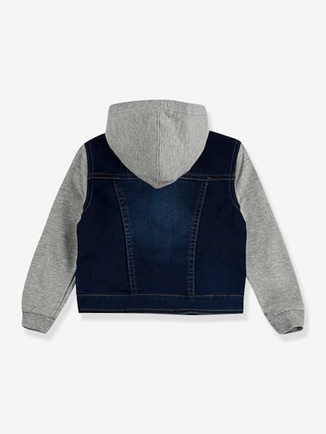 Kinder Kapuzenjacke mit Materialmix Levi's blau 2