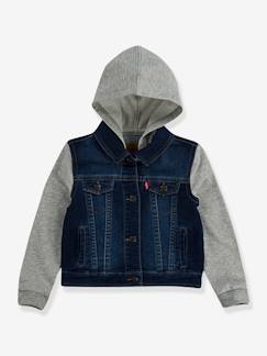 Babymode-Mäntel, Jacken, Overalls & Ausfahrsäcke-Kinder Kapuzenjacke mit Materialmix Levi's