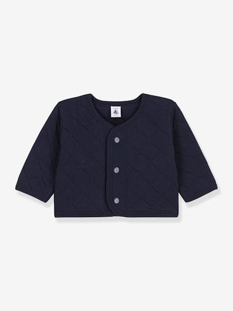 Wattierter Baby Cardigan PETIT BATEAU marine 1