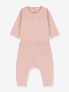 Babymode-Baby-Sets-Baby-Set: Jäckchen & Hose PETIT BATEAU, Bio-Baumwolle Oeko-Tex