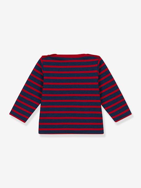 Baby Ringelshirt PETIT BATEAU - blau - 3