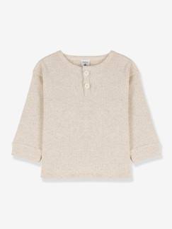 Babymode-Shirts & Rollkragenpullover-Shirts-Baby Shirt PETIT BATEAU, Bio-Baumwolle