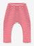 Wattierte Baby Ringelhose PETIT BATEAU - rot - 2