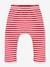 Wattierte Baby Ringelhose PETIT BATEAU - rot - 1