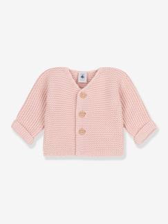 -Baby Strickjacke PETIT BATEAU, Bio-Baumwolle