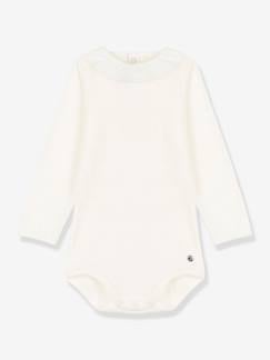 Babymode-Baby Body PETIT BATEAU, Bio-Baumwolle