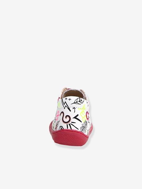 Mädchen Baby Lauflern-Boots COCOON NATURINO - weiß+wollweiß - 3