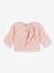 Baby Strickjacke PETIT BATEAU, Bio-Baumwolle - rosa - 4