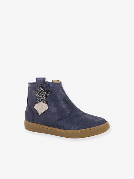 Kinder Boots PLAY KID AEGEAN SHOO POM braun+marine 6