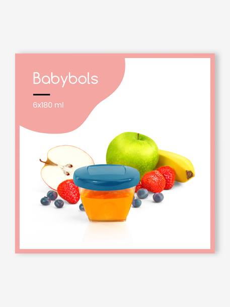 6er-Set Vorratsdosen BABYBOL 180 ml BABYMOOV farblich sortiert 3