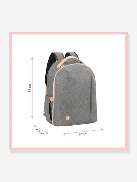 Wickelrucksack PYLA BABYMOOV grau meliert smokey 4