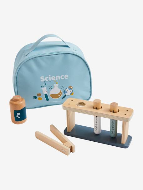 Kinder Spiel-Chemielabor, Holz FSC® - weiß - 4