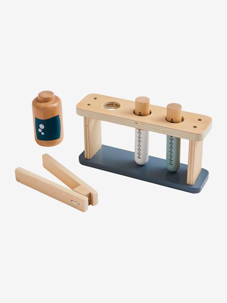 Kinder Spiel-Chemielabor, Holz FSC® - weiß - 6