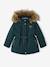 Mädchen 3-in-1-Winterjacke mit Recycling-Polyester - dunkelgrün+dunkelrosa+graugrün+marine - 3