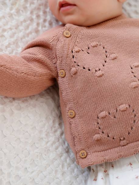 Baby Wickeljacke, Oeko-Tex - hellbraun - 1