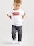 Baby T-Shirt BATWING Levi's rot+weiß 5