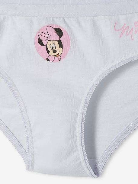 7er-Pack Mädchen Slips Disney MINNIE MAUS rosa/weiß/grau meliert 10