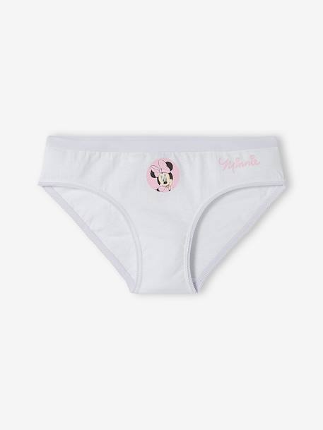 7er-Pack Mädchen Slips Disney MINNIE MAUS rosa/weiß/grau meliert 2