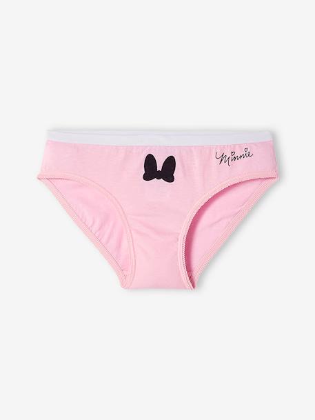 7er-Pack Mädchen Slips Disney MINNIE MAUS rosa/weiß/grau meliert 3