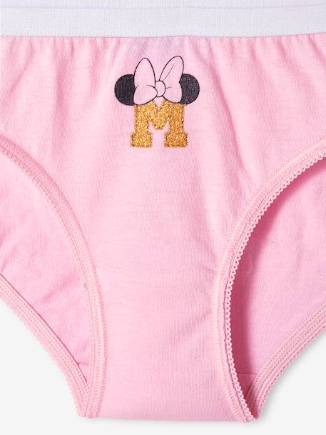 7er-Pack Mädchen Slips Disney MINNIE MAUS rosa/weiß/grau meliert 16