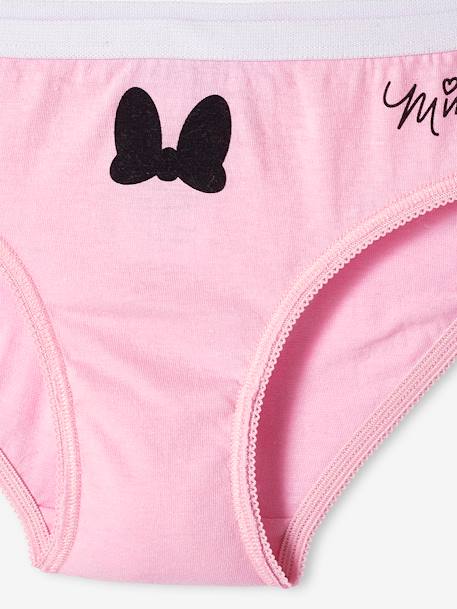 7er-Pack Mädchen Slips Disney MINNIE MAUS rosa/weiß/grau meliert 11