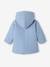 Baby Wintermantel mit Webpelzfutter und Recycling-Polyester - hellblau - 2