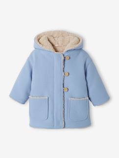 Babymode-Baby Wintermantel mit Webpelzfutter und Recycling-Polyester