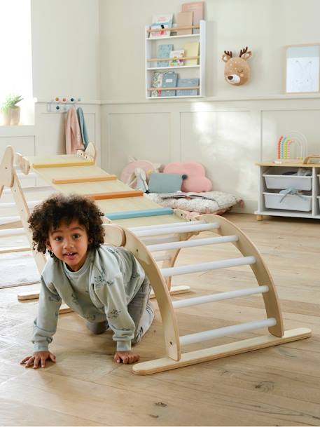 Kinder Kletterbogen, Holz FSC® beige 3